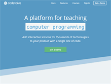 Tablet Screenshot of codevolve.com